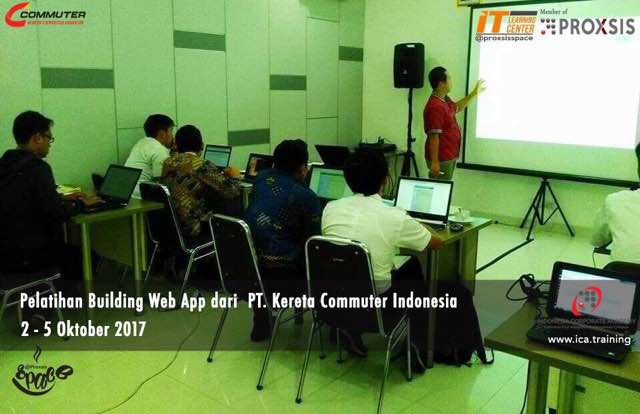 Pelatihan Building Web Application PT Kereta Commuter Indonesia